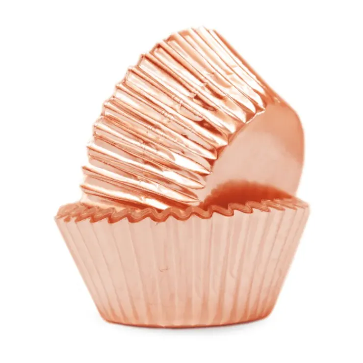SCRAPCOOKING Caissettes Rose Gold (x48) Clearance