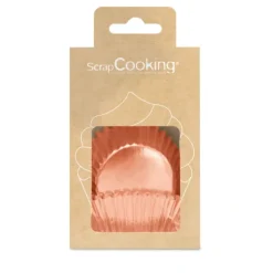 SCRAPCOOKING Caissettes Rose Gold (x48) Clearance