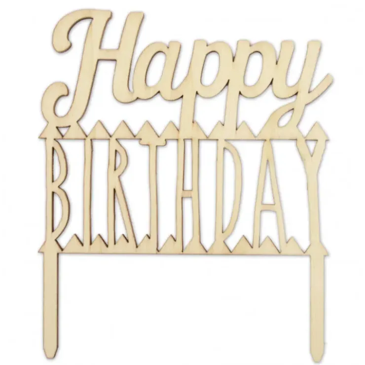 SCRAPCOOKING Cake Topper Bois Happy Birthday 12 cm Outlet