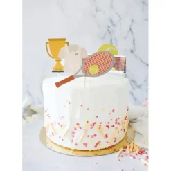 SCRAPCOOKING Cake Topper Tennis Sale