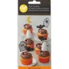 WILTON Cake Toppers Halloween (x8) Best