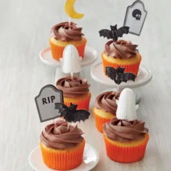WILTON Cake Toppers Halloween (x8) Best