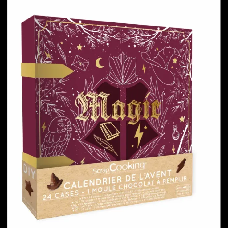 SCRAPCOOKING Calendrier de l'Avent Sorcier Outlet