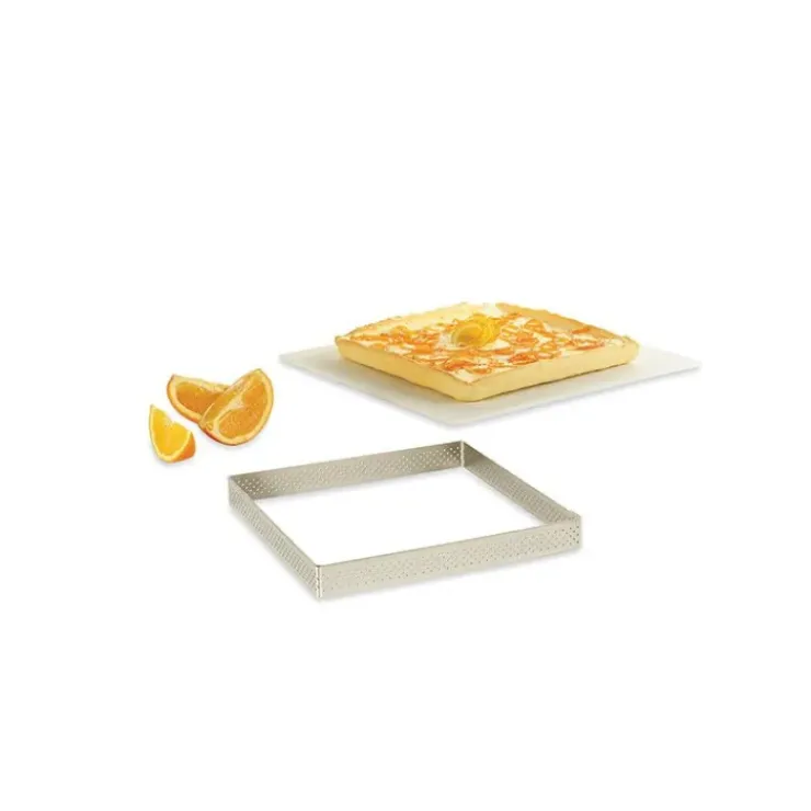 DE BUYER Carré perforé 17,5 cm de L'école Valrhona par Hot