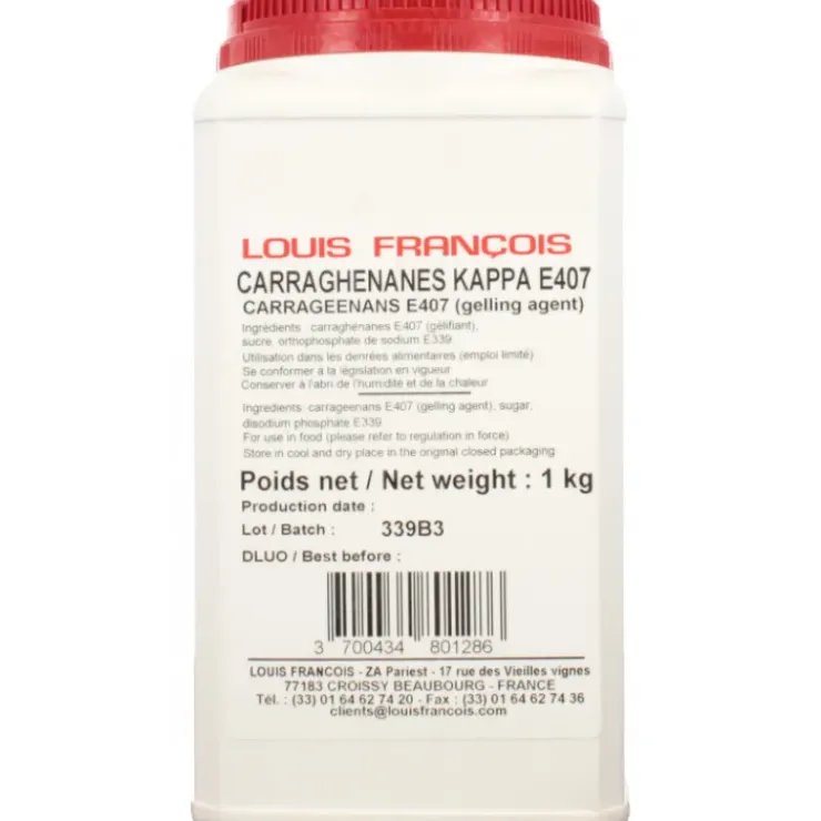 LOUIS FRANCOIS Carraghenanes de Sodium 1 kg Louis François Sale