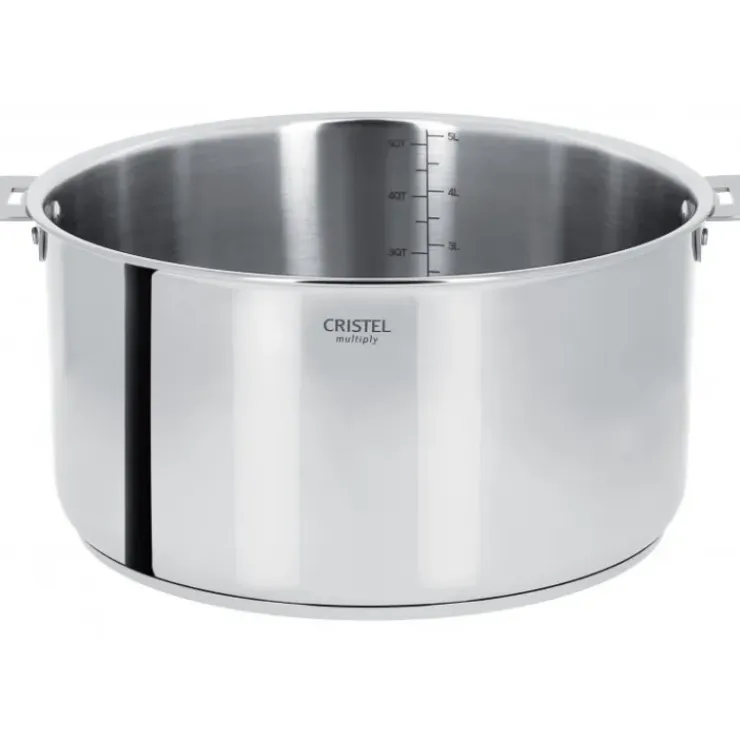 CRISTEL Casserole Casteline Ø 18 cm Manche Amovible Inox Best