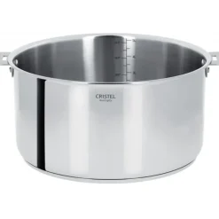 CRISTEL Casserole Casteline Ø 16 cm Manche Amovible Inox New
