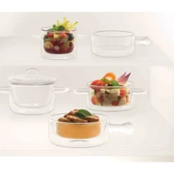 LUIGI BORMIOLI Casserole en Verre Double Paroi 27 cl (x2) THERMIC GLASS Clearance