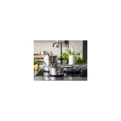 GREENPAN Casserole Inox Ø 16 cm avec Becs Verseurs PREMIERE Outlet