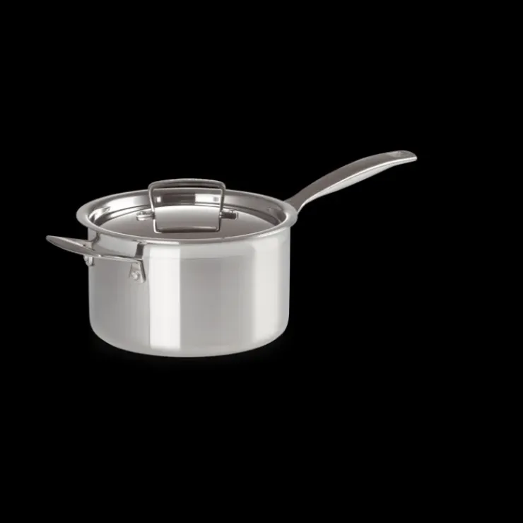 LE CREUSET Casserole Inox avec Couvercle 20 cm Online