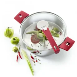 CRISTEL Casserole Mutine Ø 20 cm Manche Amovible Inox New
