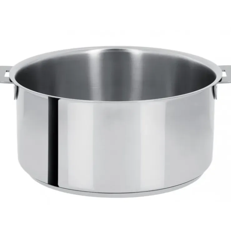 CRISTEL Casserole Mutine Ø 18 cm Manche Amovible Inox Hot