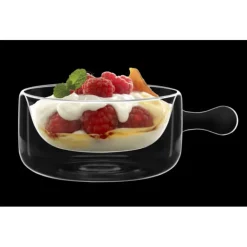 LUIGI BORMIOLI Casserole Verre Double Paroi 16 cl (x2) THERMIC GLASS New