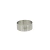 DE BUYER Cercle à Entremets Perforé Ø 5,5 cm x H 3,5 cm de L'école Valrhona Discount