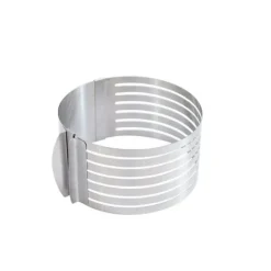 SCRAPCOOKING Cercle à Génoise Extensible Inox Best