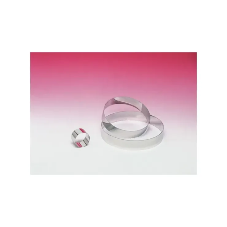 GOBEL Cercle à Mousse Inox 12 cm x H 4,5 cm Hot