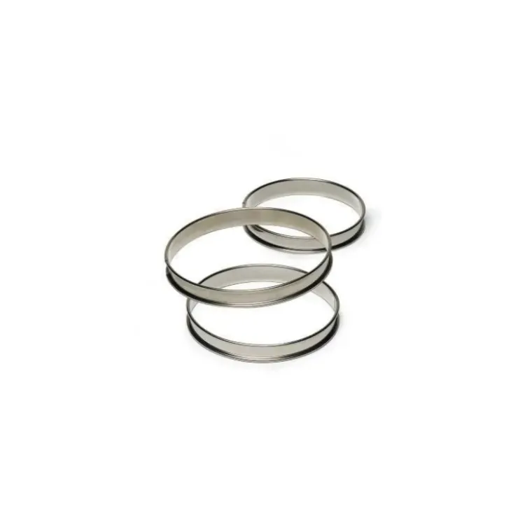 MALLARD FERRIERE Cercle à Tarte Inox 28 cm x H 2,7 cm Mallard Ferrière Clearance