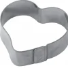 PAVONI Cercle à Tarte Inox Coeur 6,5 x 6 cm x H 2 cm Outlet