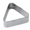PAVONI Cercle à Tarte Inox Triangle 7,5 x 6,5 cm x H 2 cm Outlet