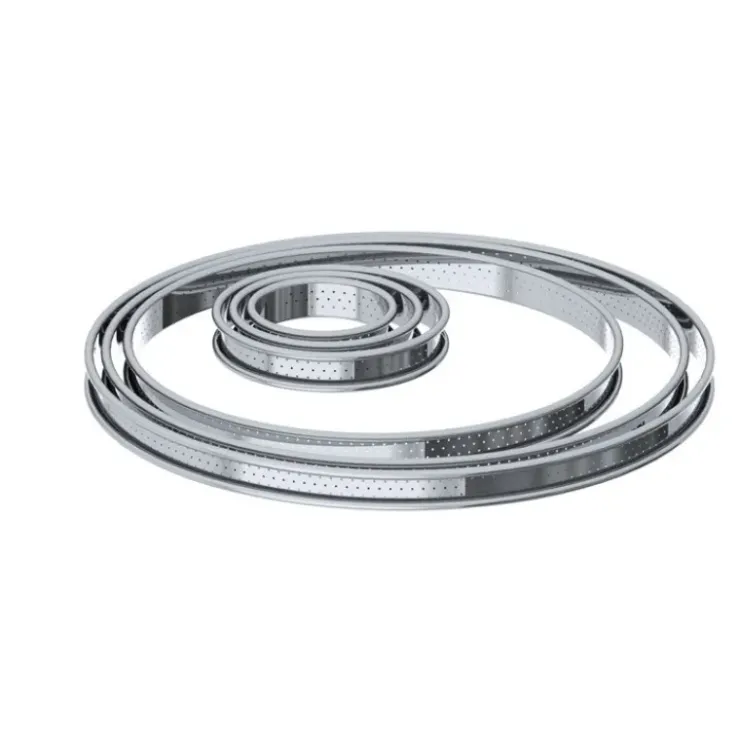 DE BUYER Cercle à Tarte perforé Ø 10 cm en Inox par Outlet