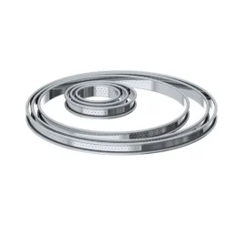 DE BUYER Cercle à Tarte perforé Ø 26 cm en Inox par Best