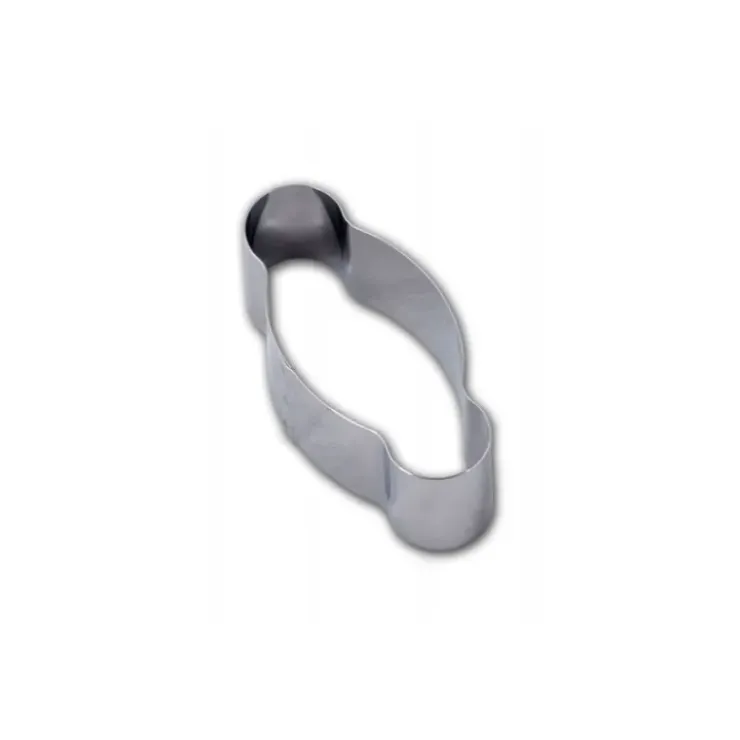 GOBEL Cercle Inox Coquille de Noël 26 x 9,5 cm x H 4,5 cm Clearance