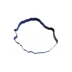 GOBEL Cercle Inox Pays Réunion 24 x 20 cm x H 4,5 cm Best