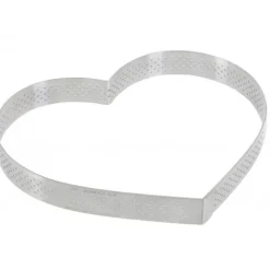 DE BUYER Cercle perforé forme coeur ø 18 cm de L'école Valrhona par New