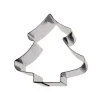 GOBEL Cercle Sapin de Noël Inox 10,5 x 10 cm x H 3 cm New