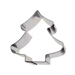 GOBEL Cercle Sapin de Noël Inox 21 x 20 cm x H 4,5 cm Best