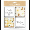 SCRAPCOOKING Cercles à Tarte Individuels Perforés Carrés 8 cm (x4) Outlet