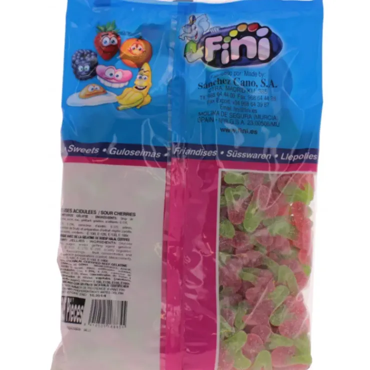 FINI Cerises Acidulées x 385 - Bonbons Halal Sale