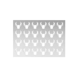 SILIKOMART Chablon Silicone Renne 4 x 4 x H 0,2 cm (x24) Best