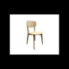 EZAX Chaise en Bois Naturel Madison