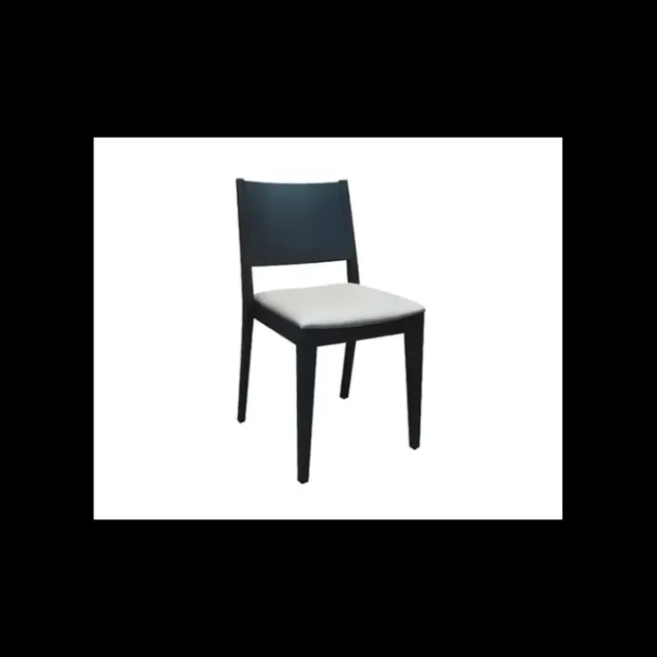 MEBEL Chaise en Bois Wengé Milan