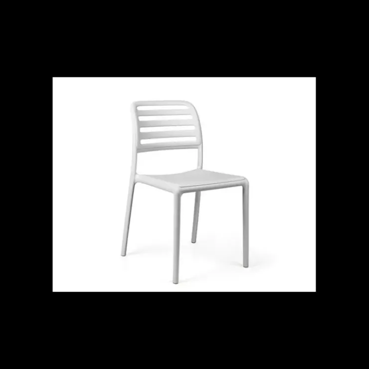 NARDI Chaise en Polypropylène Costa Bistrot Blanc New