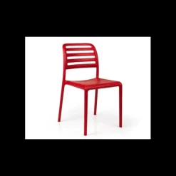 NARDI Chaise en Polypropylène Costa Bistrot Rouge