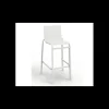 GROSFILLEX Chaise Haute Blanc Glacier et Toile Blanche Sunset New