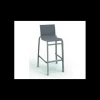 GROSFILLEX Chaise Haute Gris Platinium et Toile Grise Sunset Sale
