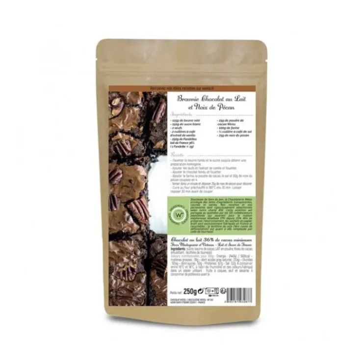 WEISS Chocolat au Lait 36% Fondettes 250g Online