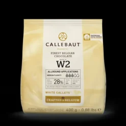 CALLEBAUT Chocolat Blanc 28% W2 400g