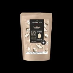VALRHONA Chocolat de Couverture Blanc Ivoire 35% 250g Best
