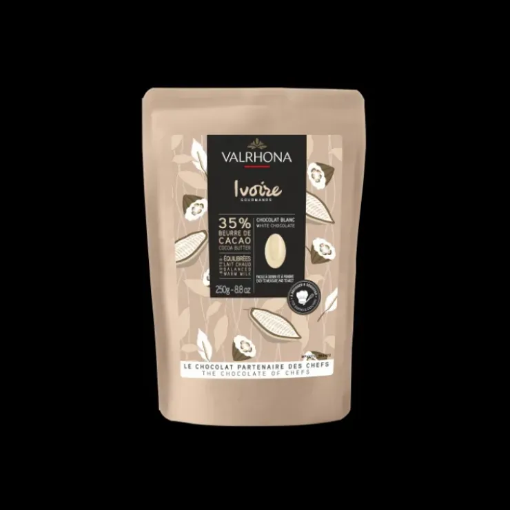 VALRHONA Chocolat de Couverture Blanc Ivoire 35% 250g Best