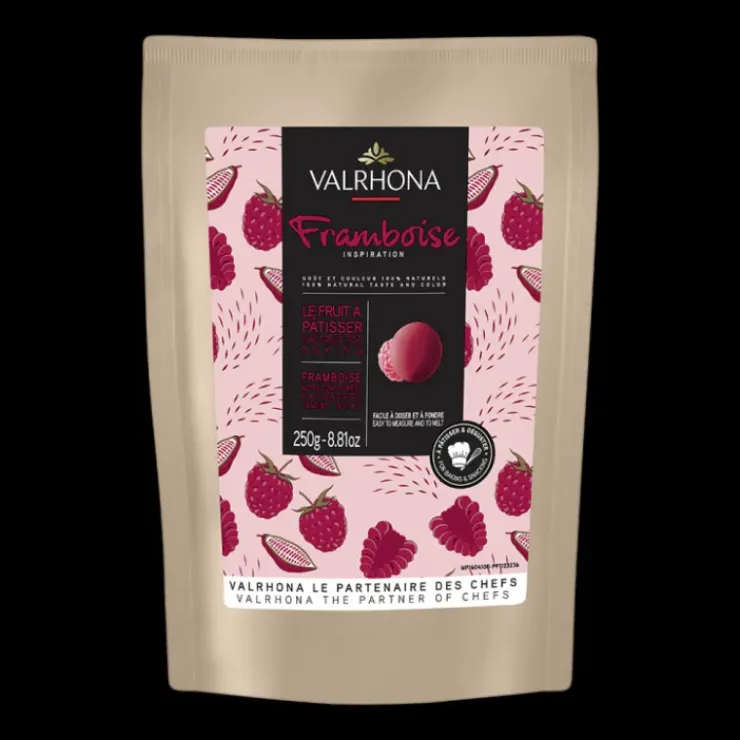 VALRHONA Chocolat de Couverture Inspiration Framboise 250g