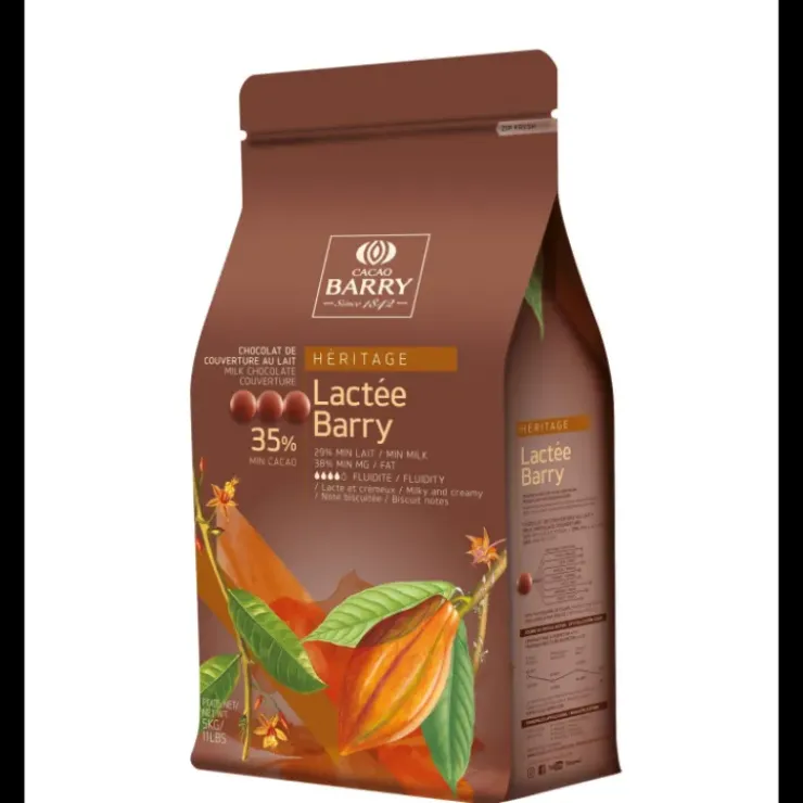 BARRY Chocolat Lactée 35,3% pistoles 5 kg Online