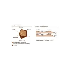 BARRY Chocolat lait origine Ghana 40,5% 1 kg