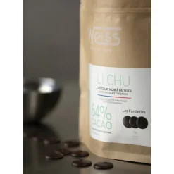WEISS Chocolat Noir 64% Li Chu 1 kg Hot