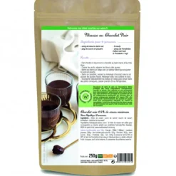 WEISS Chocolat Noir Bio 64% Fondettes 250g Outlet