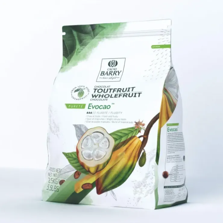 BARRY Chocolat Noir Evocao 72% 2,5 kg New