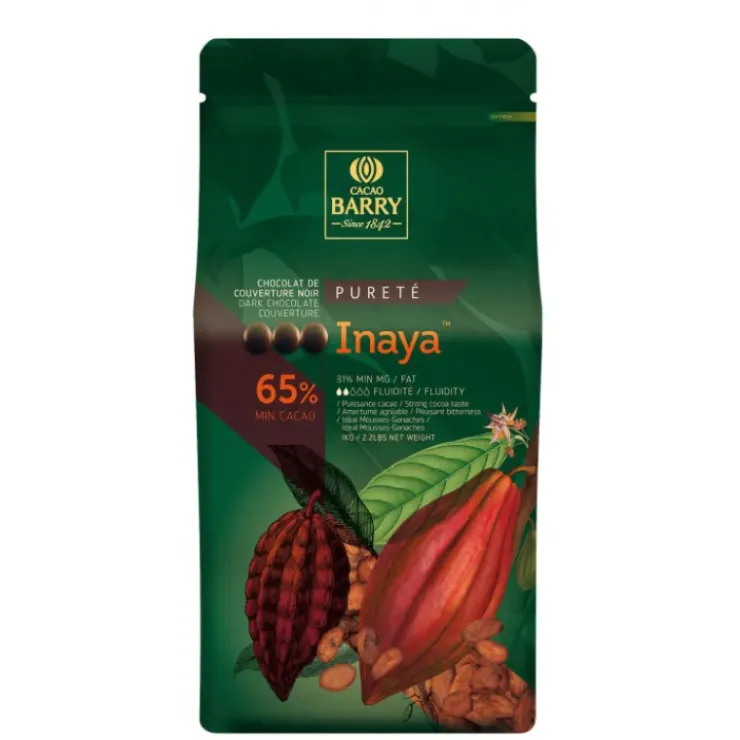 BARRY Chocolat Noir Inaya 65% 1 kg Sale